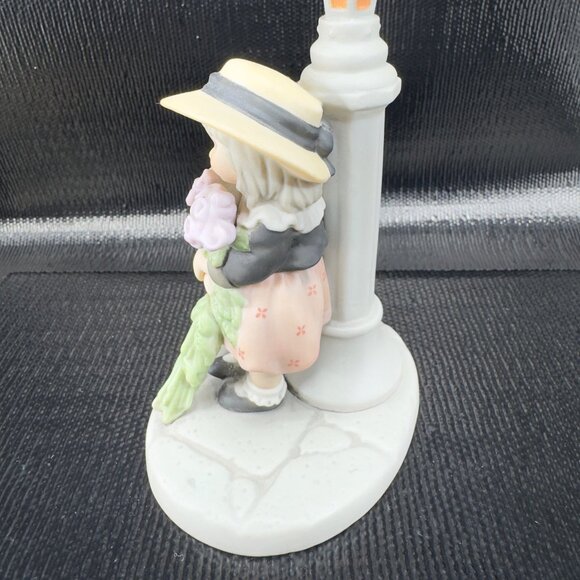 Enesco Kim Anderson Ceramic Figurine I Believe In You Lavender Is Positive 1998 - Picture 6 of 11
